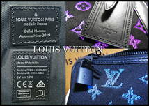 激レア LOUIS VUITTON キーポル50 ライトアップバッグ ルイヴィトン ブラック レインボー LED バンドリエール 美品 正規品 モノグラム 黒_画像3