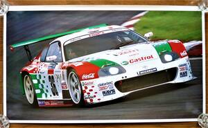 Плакат 2001 JGTC # 36 Toyota Castrol Toms Supra не использовался