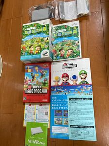 ニンテンドーWii 街へ行こうよどうぶつの森Wiiスピーク付き Newスーパーマリオブラザー