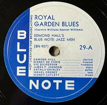12INCH; EDMOND HALL'S BLUE NOTE JAZZ MEN BLUE NOTE Royal Garden Blues/ Night Shift Blues_画像1
