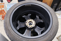 タイヤ ホイール4本セット WREST ヴァレスト ET38 8J PCD114.3 245/45R19 TOYO 中古 札幌市 豊平区 _画像6