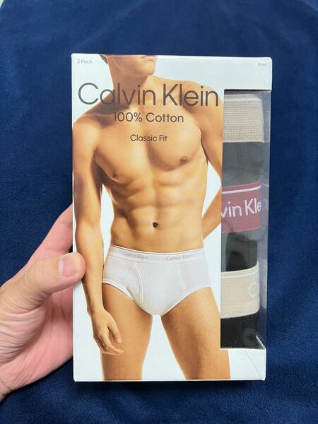 新品Calvin Klein カルバンクライン classic fit ブリーフパンツ 3枚セット　XLサイズ男性下着　CKパンツ
