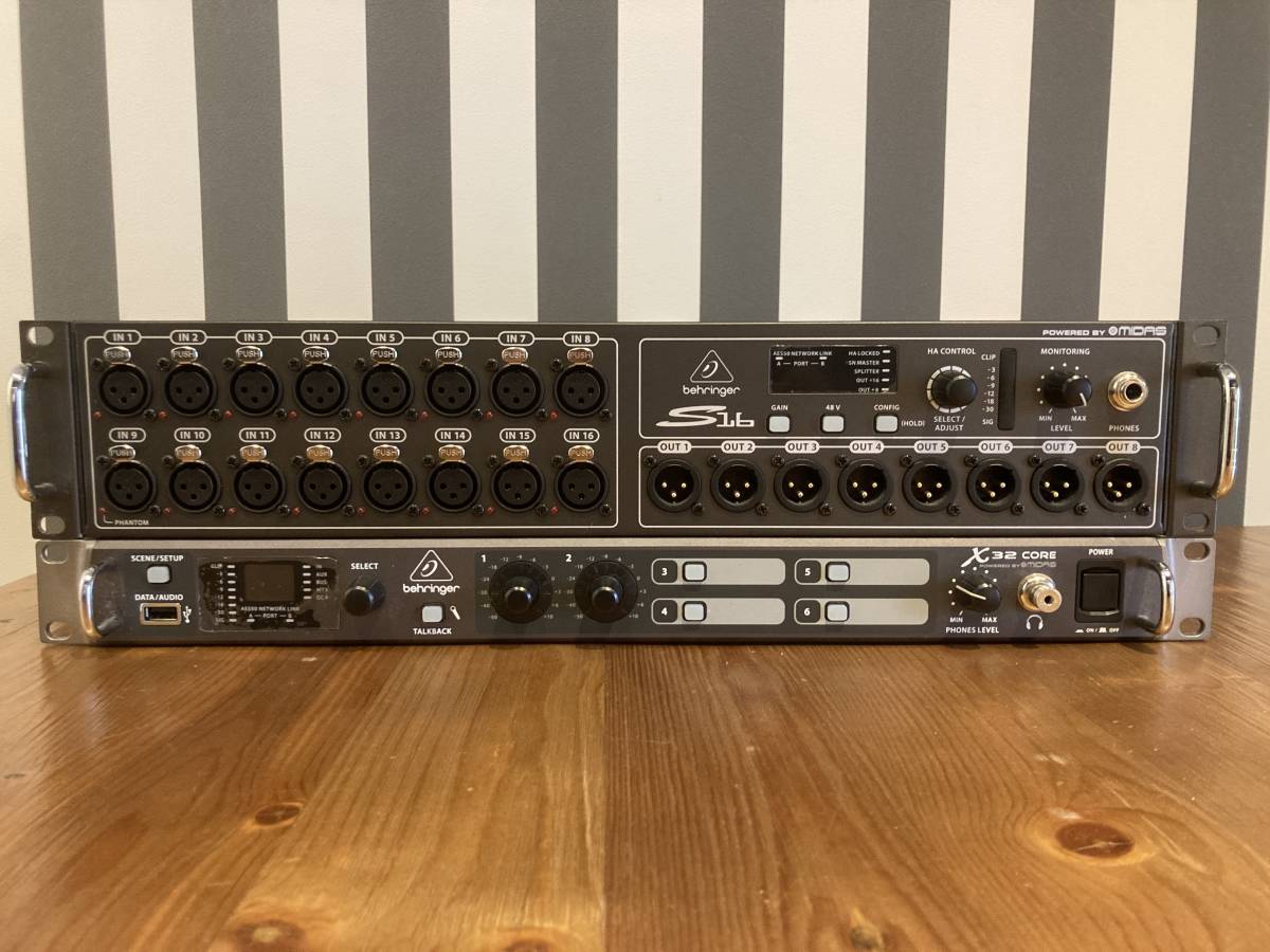 ヤフオク! -「behringer s16」(ミキサー) (レコーディング、PA機器)の