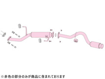 フジツボ マフラー A-K エーケー DA64W エブリイ ワゴン ターボ 2WD・4WD K6A H17.8～H27.2 法人のみ配送 送料無料_画像2