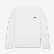 Nike x PEACEMINUSONE G-Dragon ロングスリーブ Tシャツ ナイキ ピースマイナスワン PMO ロンT 長袖 Tシャツ S WHITE_画像4