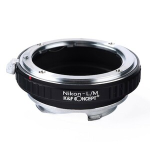 K&F Concept lens mount adaptor KF-NFM ( Nikon F mount lens - Leica M mount conversion )