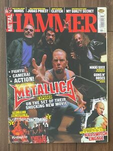 中古雑誌 METAL HAMMER メタルハマー メタリカ 表紙 METALLICA