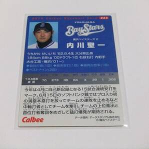 内川聖一☆横浜ベイスターズ☆カルビープロ野球チップス2010第3弾の画像2