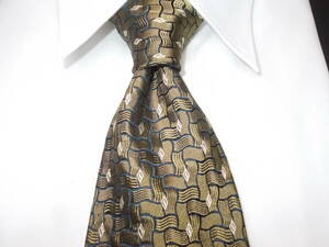 a732*TRUSSARDI COLLECTION галстук * Trussardi коллекция галстук шелк SILK100% Италия производства 5D