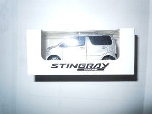 スズキ　新型ワゴンR　スティングレー　プルバックミニカー　非売品