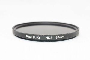 ☆送料無料☆ RISE(UK) ND8 67mm フレームにスレあり #23011312