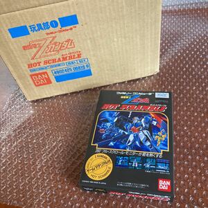 未開封【機動戦士 Zガンダム　ホットスクランブル】fc FC 任天堂　ファミコン　ソフト　ファミリーコンピュータ　箱出し品　3