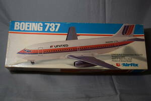 ■珍品1/144　USエアフィックス ボーイングB737-200ユナイテッド航空UNITED【検】AIRFIX 全日空ANAミニジャンボ エアーニッポンANK