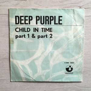 DEEP PURPLE CHILD IN TIME ベルギー盤