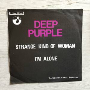 DEEP PURPLE STRANGE KIND OF WOMAN　べルギー盤