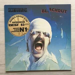 SCORPIONS BLACKOUT France record 