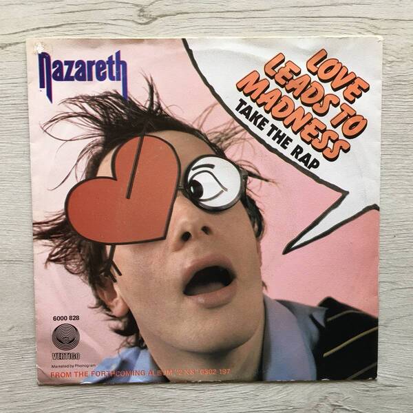 NAZARETH LOVE READS TO MADNESS オランダ盤