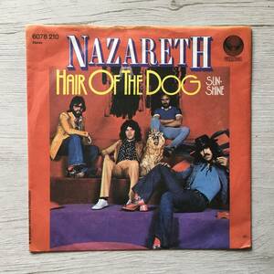 NAZARETH HAIR OF THE DOG ドイツ盤