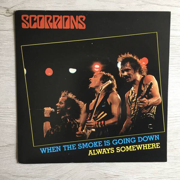 SCORPIONS WHEN THE SMOKE IS GOING DOWN ブラジル盤