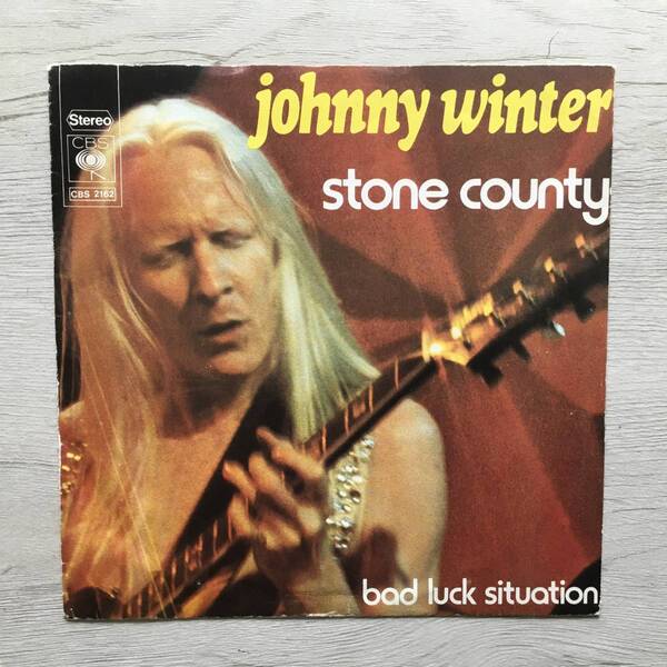 JOHNNY WINTER STONE COUNTY ドイツ盤