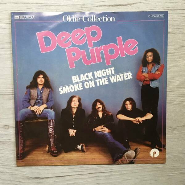 DEEP PURPLE SMOKE ON THE WATER ドイツ盤