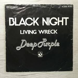 DEEP PURPLE BLACK NIGHT ドイツ盤　LIVING WRECK