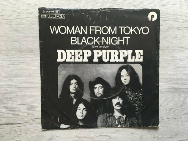 DEEP PURPLE WOMAN FROM TOKYO ドイツ盤