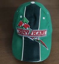 TONY KART キャップ 長渕 剛 着用 CAP 刺繍 グリーン 緑 キャップ 帽子 ビンテージ 車 カーレース RACING イタリア ブランド 好きに も_画像3