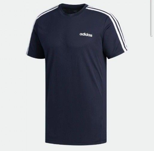 Adidasデザインド トゥ ムーブ 3ストライプス 半袖Tシャツ