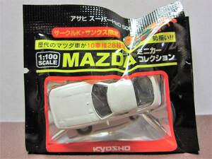 京商1/100☆マツダMAZDAミニカーコレクション★サバンナ SAVANNA RX-7 late ver.(SA22C)ホワイト★KYOSHO2006