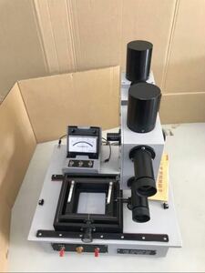 顕微鏡 IRIS PHOTOMETER TYPE FKⅡ MANUF.1988 KOBAYASHI SEISAKUSHO / GALVANOMETER TYPE 2708 YOKOGAWA M20/0.45 M10/0.25 170