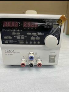 （棚4-E）TEXIO　PW16-5ADP 16V5A　6V3A　　　　　　　　　　　　通電のみ、その他未確認ジャンク品です、ゆうパック80サイズ発送