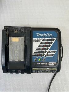 makita マキタ DC18RC T 7.2-18V 動作品、電池付きません、動作保証一周間