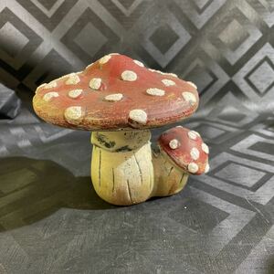 Art hand Auction Handmade Western-style ornaments Interior decorations Mushrooms Ceramic Foreign-made, Interior accessories, ornament, Western style