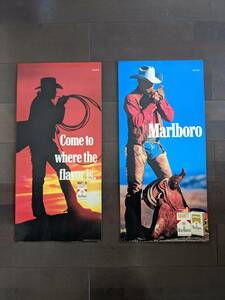 値下げ☆Marlboro　マルボロ　プレート　ポスター　2枚