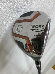  NO.73 送料、税込！ 新品WOSS MO-03 DISTANCEフェアウェイクラブ＃３ オリジナルシャフト R / WOSS MO-03 DISTANCE FW WOOD#3 (R)