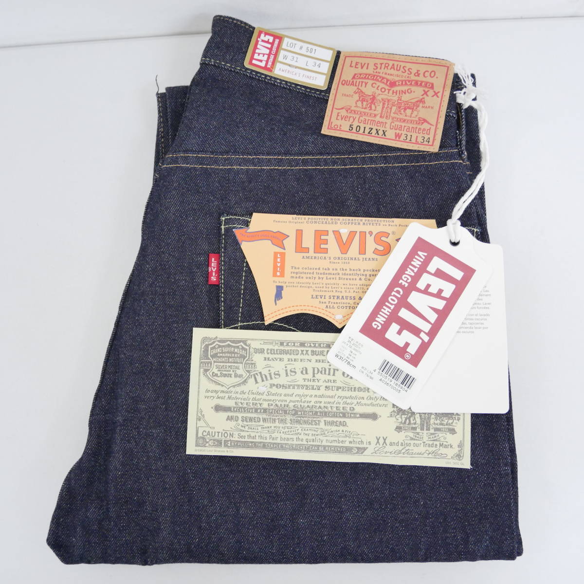 ヤフオク! -「levi's vintage clothing 501」(W31) (リーバイス)の落札