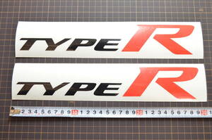タイプR TYPE R　カッティングステッカー　Lサイズ　2枚 FL5用