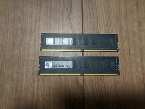 G.SKILL DDR4 2666mhz CL19 8G x2メモリ