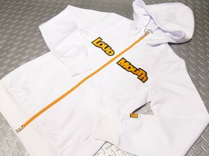 B品★KLH15★LOUDMOUTH★ラウドマウス★ダンボールニットフルジップパーカー★S/WT