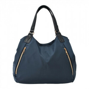 Rename Gold fastener tote bag navy RTN70043-NV-F