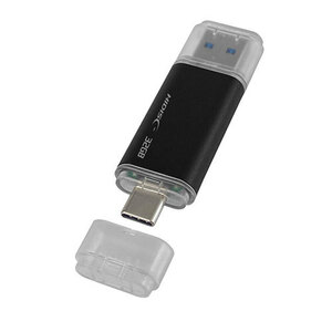 HIDISC USB3.2 Gen2 Type-C &Type-A搭載 フラッシュドライブ 32GB キャップ式 HDUF136C32G3C