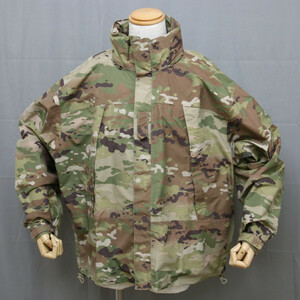 【米軍実物】ECWCS LEVEL6 ゴアテックスジャケット　サイズ：L/R　OCP/マルチカム GORE-TEX〈軍放出品〉