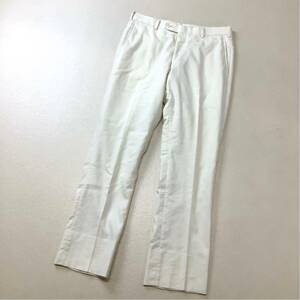 [ освежение .linen]MACKINTOSH London Macintosh London linen Blend центральный Press брюки мужской w79 "теплый" белый 