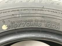 ＊埼玉発＊ 215/70R16 100H DUNLOP GRANDTREK PT3　 2本価格　ダンロップ　手渡し可能_画像7