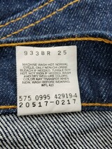 90s Levi's　517 フレアデニムパンツ　IndiGo　W38×L30_画像6