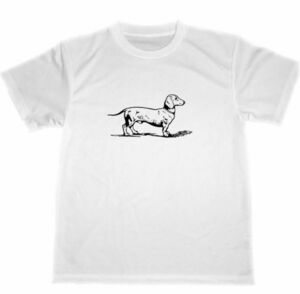 ダックスフンド　ドライ　Tシャツ　ダックスフント　イヌ　グッズ　犬