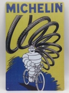  free shipping Michelin bicycle for tire ver2 made of metal metal autograph plate viva n dam MICHELIN TIRE signboard PNEUS VELO