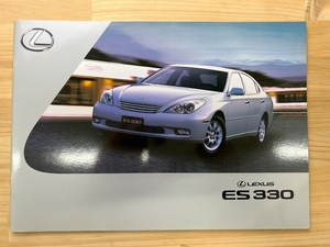  Korea version Lexus ES330 (2003 year 9 month ) catalog 30 series Windom. overseas specification 