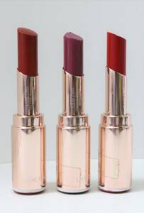 49*LANCOME Lancome 3 point set lap sleigh .mado moa zeru car in lipstick 196/398/525 tester *4748-26